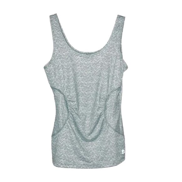 ❤️ 🆕 RBX Women's Workout Striped Top Grey and White Size small Stretchy - Picture 1 of 5